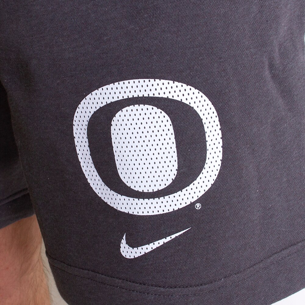 Classic Oregon O, Nike, Grey, Shorts, Cotton Blend, Men, Football, 681213
